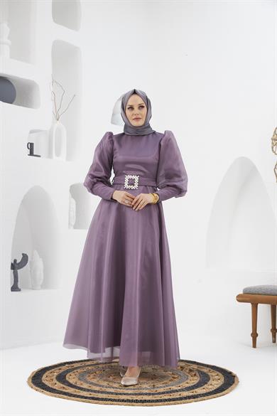 Belgin Evening Dress - Lilac