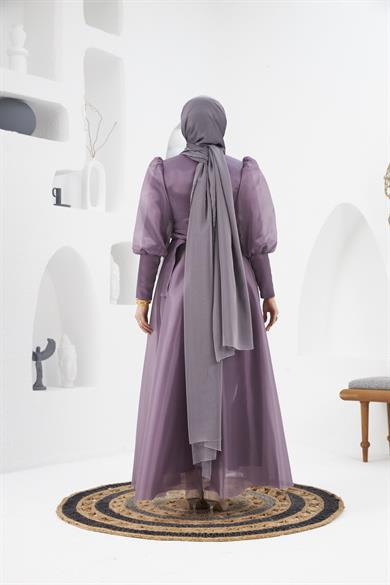 Belgin Evening Dress - Lilac