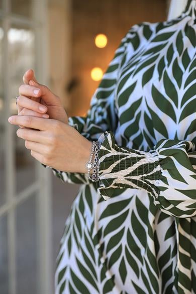 Belkıs Elbise - Yeşil