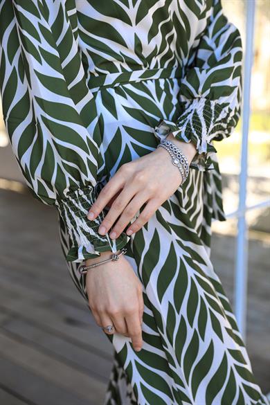 Belkıs Elbise - Yeşil