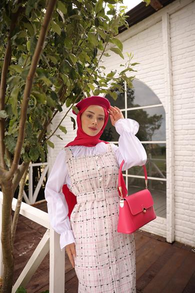 Beret Şapka - Pembe