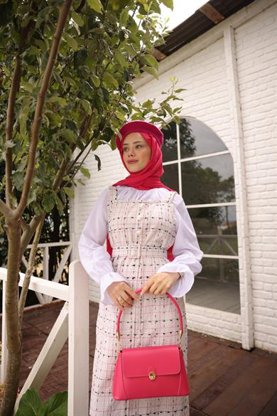 Beret Şapka - Pembe