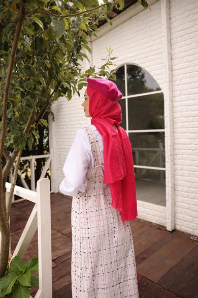 Beret Şapka - Pembe