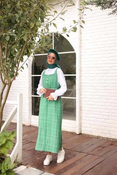 Beret Şapka - Yeşil