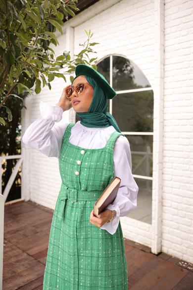 Beret Şapka - Yeşil