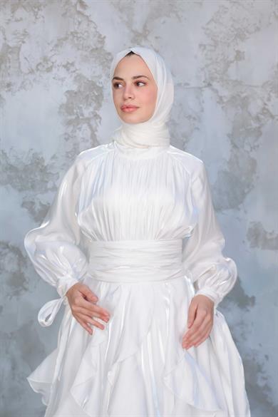 Berika Tasarım Abiye - Beyaz