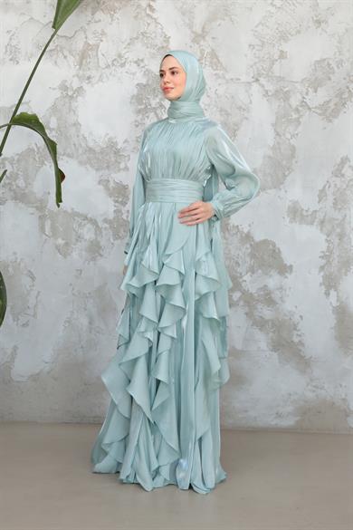 Berika Tasarım Abiye - Mint Yeşil