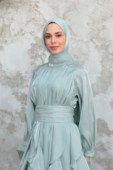 Berika Tasarım Abiye - Mint Yeşil