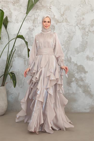 Berika Tasarım Abiye - Vizon