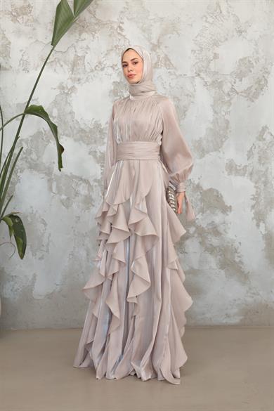 Berika Tasarım Abiye - Vizon