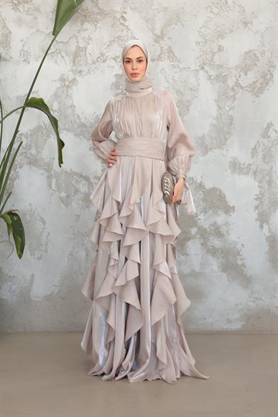 Berika Tasarım Abiye - Vizon