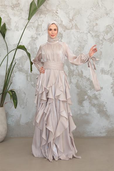 Berika Tasarım Abiye - Vizon