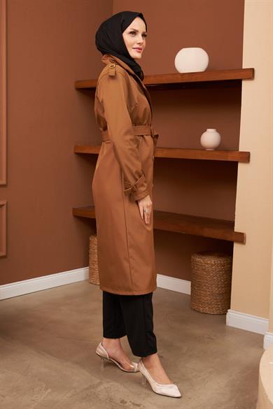 Berna Trench Coat - Tan