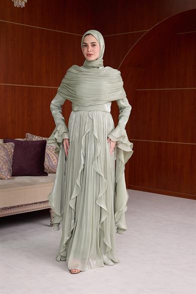 Beste Abiye - Mint Yeşil