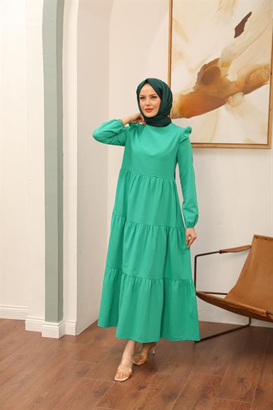 Beyza Elbise - Yeşil