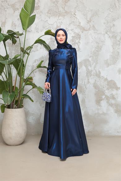 Bilge Abiye - Lacivert