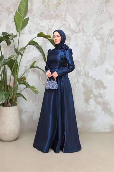 Bilge Abiye - Lacivert