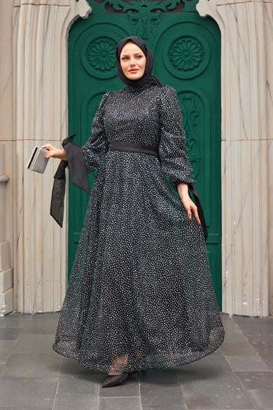 Canan Evening Dress - Black