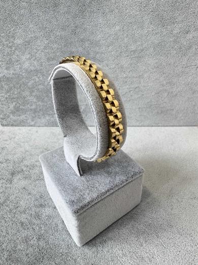 Çelik Bileklik1 - Gold