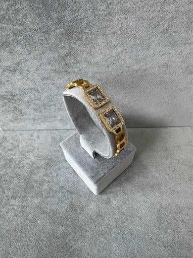 Çelik Bileklik2 - Gold