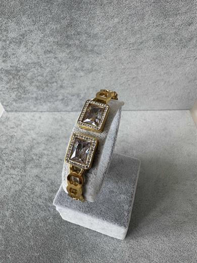 Çelik Bileklik2 - Gold