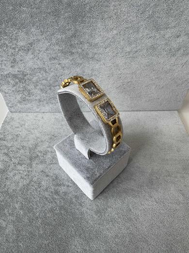 Çelik Bileklik2 - Gold