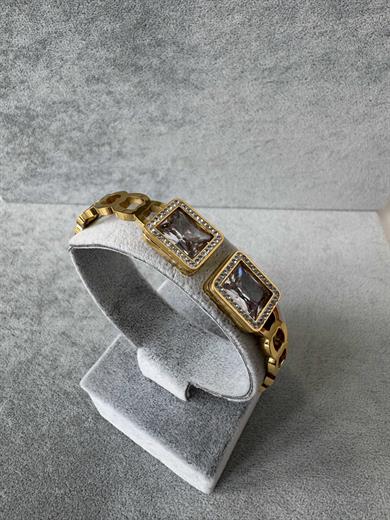 Çelik Bileklik2 - Gold