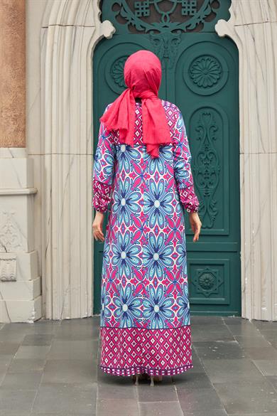 Ceylan Dress - Fuchsia