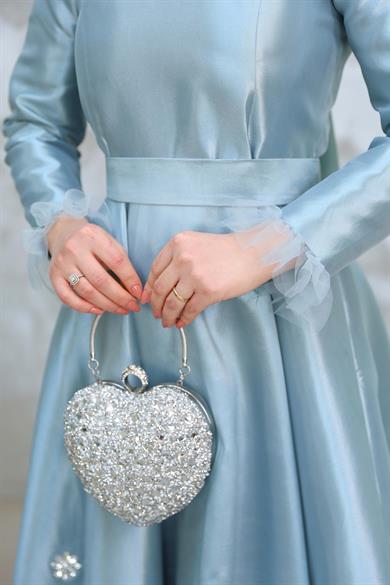 Çiçek Abiye - İndigo