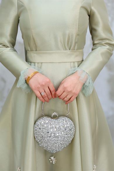 Çiçek Abiye - Yeşil