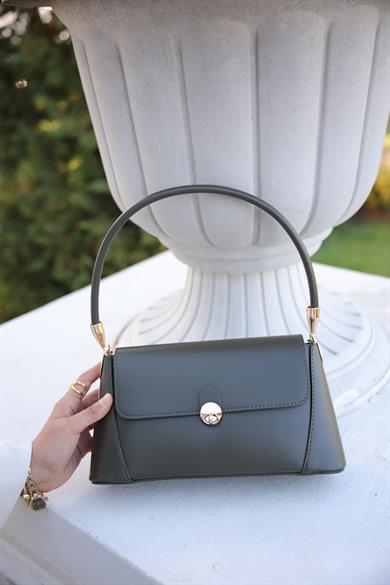 Rectangular Handbag - Khaki