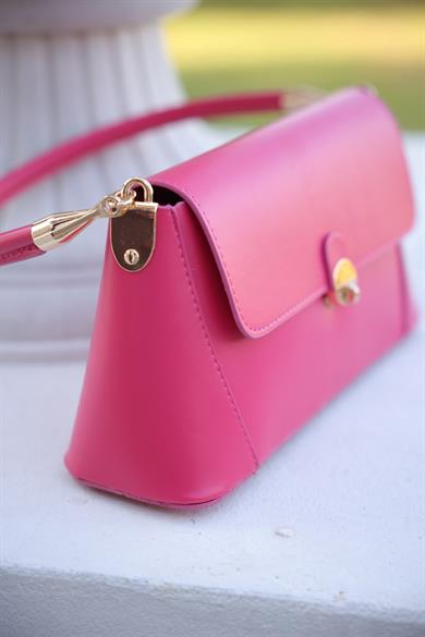 Dikdörtgen El Çantası - Pembe