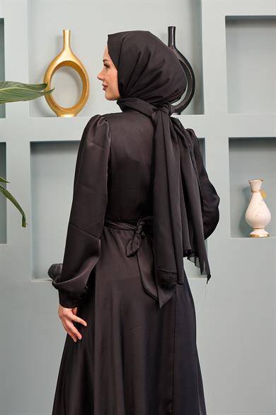 Dilber Evening Dress - Black