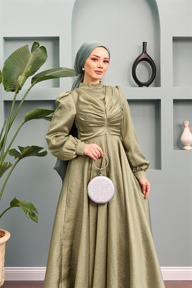 Dilek Evening Dress - Mint Green