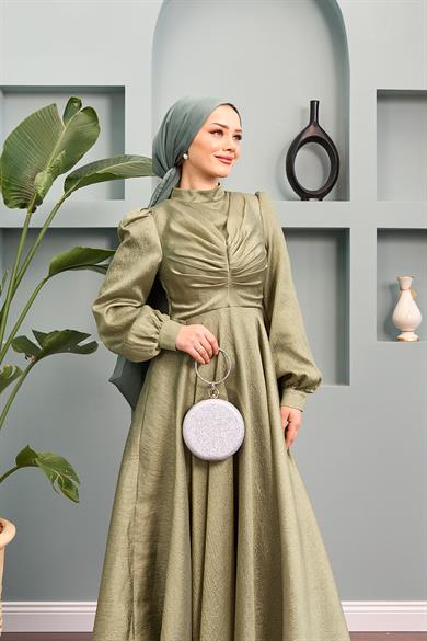 Dilek Evening Dress - Mint Green