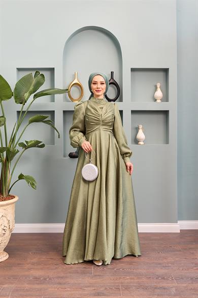 Dilek Evening Dress - Mint Green