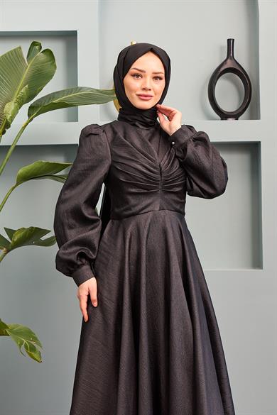 Dilek Evening Dress - Black