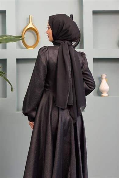 Dilek Evening Dress - Black