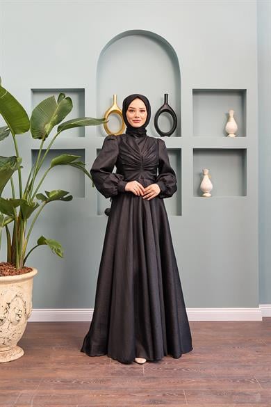 Dilek Evening Dress - Black