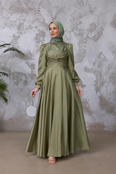 Dilek Tasarım Abiye - Haki