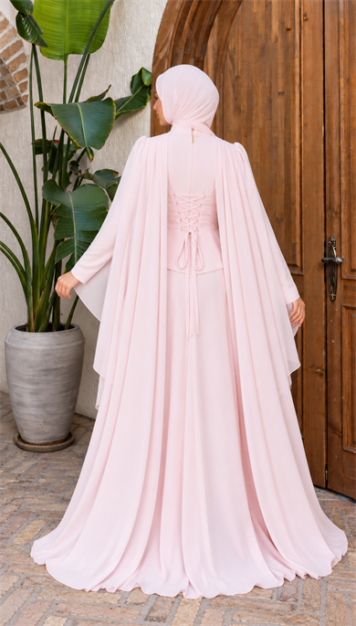 Diva Tasarım Abiye - Pudra