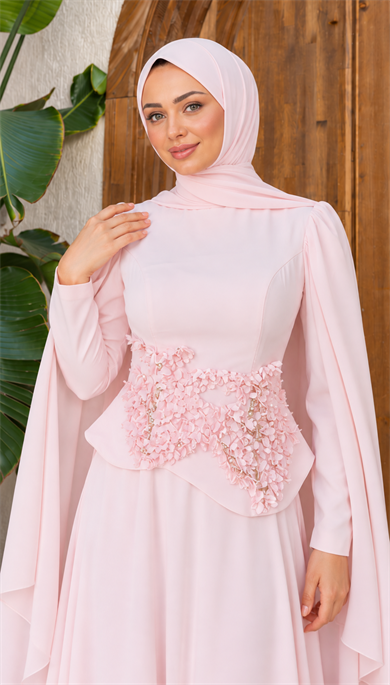 Diva Tasarım Abiye - Pudra