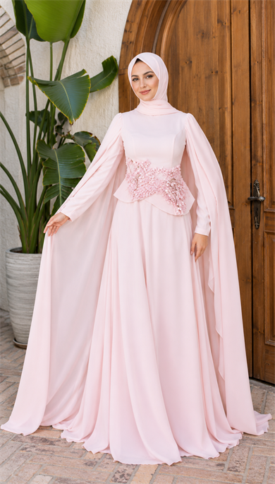Diva Tasarım Abiye - Pudra
