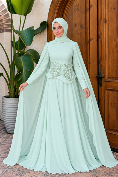 Diva Tasarım Abiye - Yeşil