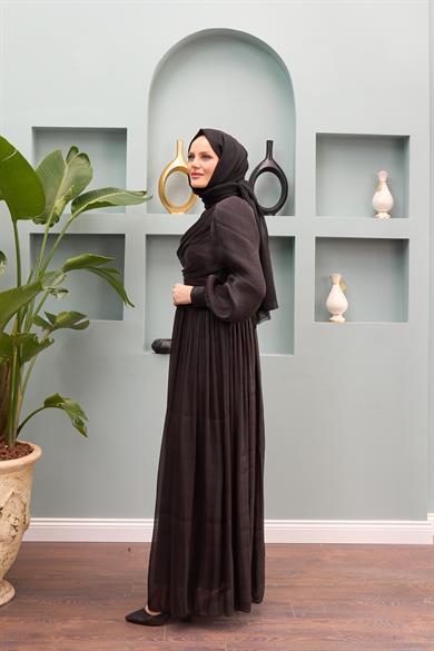 Efil Evening Dress - Black