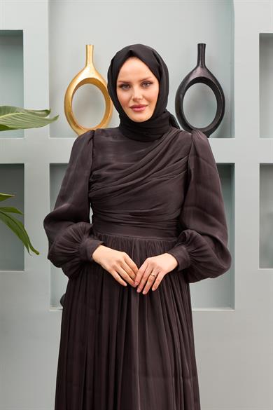 Efil Evening Dress - Black