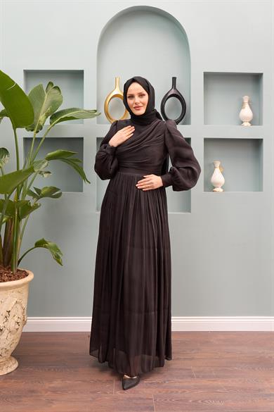 Efil Evening Dress - Black