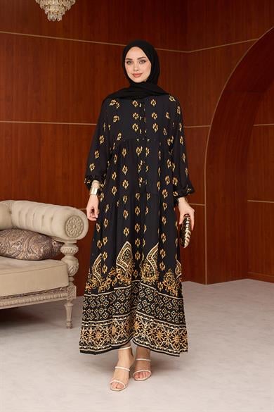 Efulim Elbise - Siyah