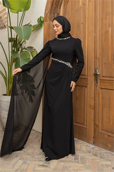 Elenor Abiye - Siyah