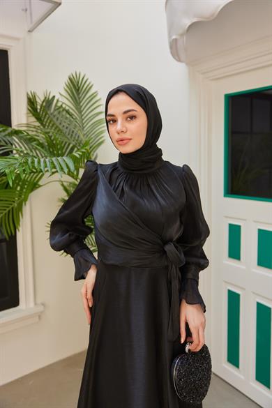 Elif Işıltı Abiye - Siyah